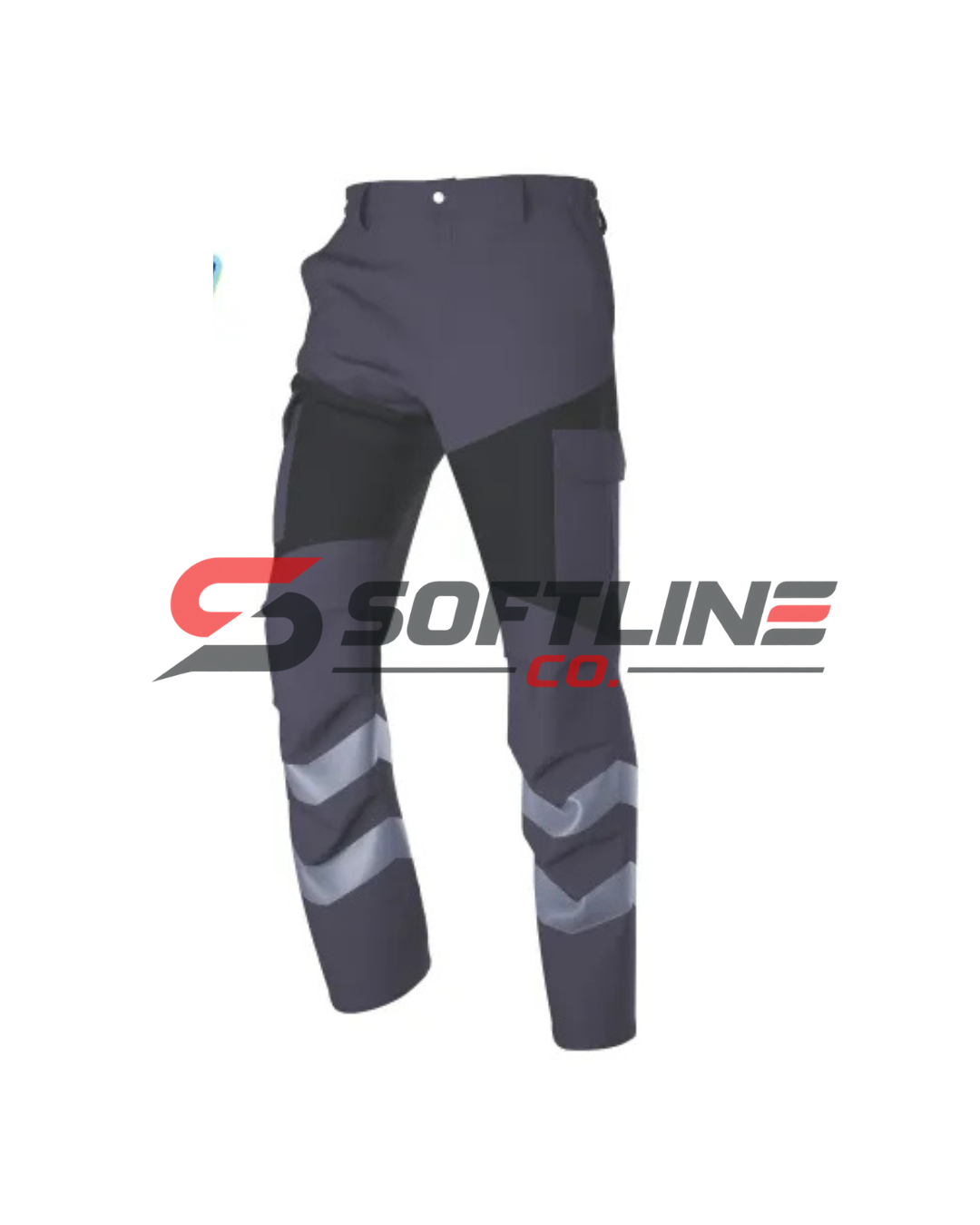 Cargo Pants With Reflective Tape